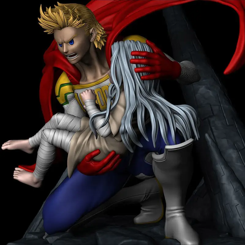 Mirio in Eri - My Hero Academia 3D tiskalni model STL