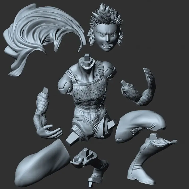 Mirio in Eri - My Hero Academia 3D tiskalni model STL