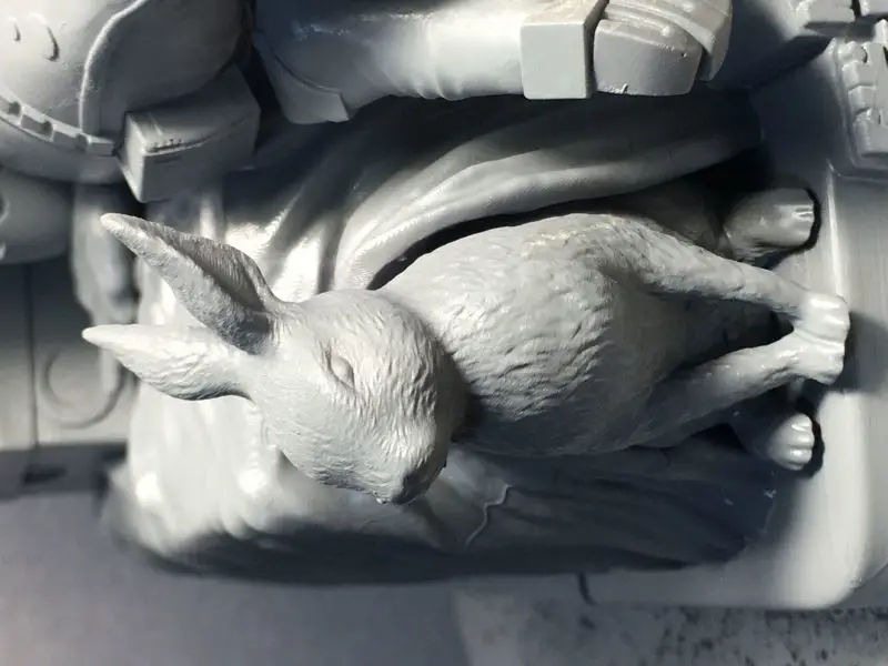 Modelo de impresión 3D STL de Mirko My Hero Academia