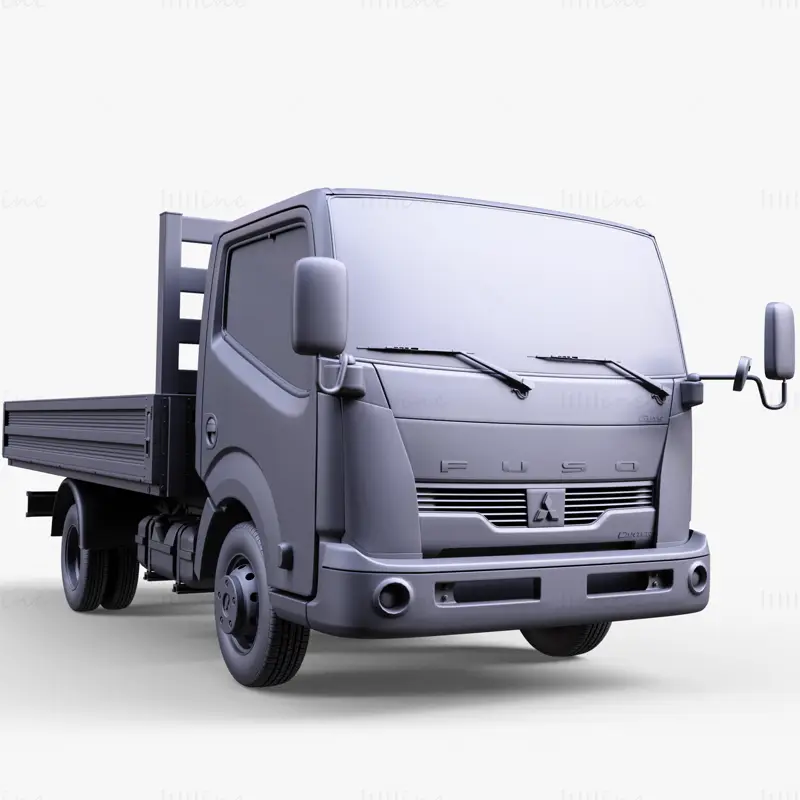 Mitsubishi Fuso CGT Vehicle 3D Model