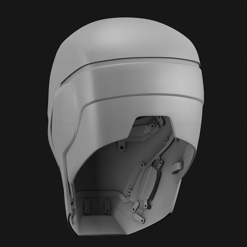 MK50 Helm 3D-Druckmodell