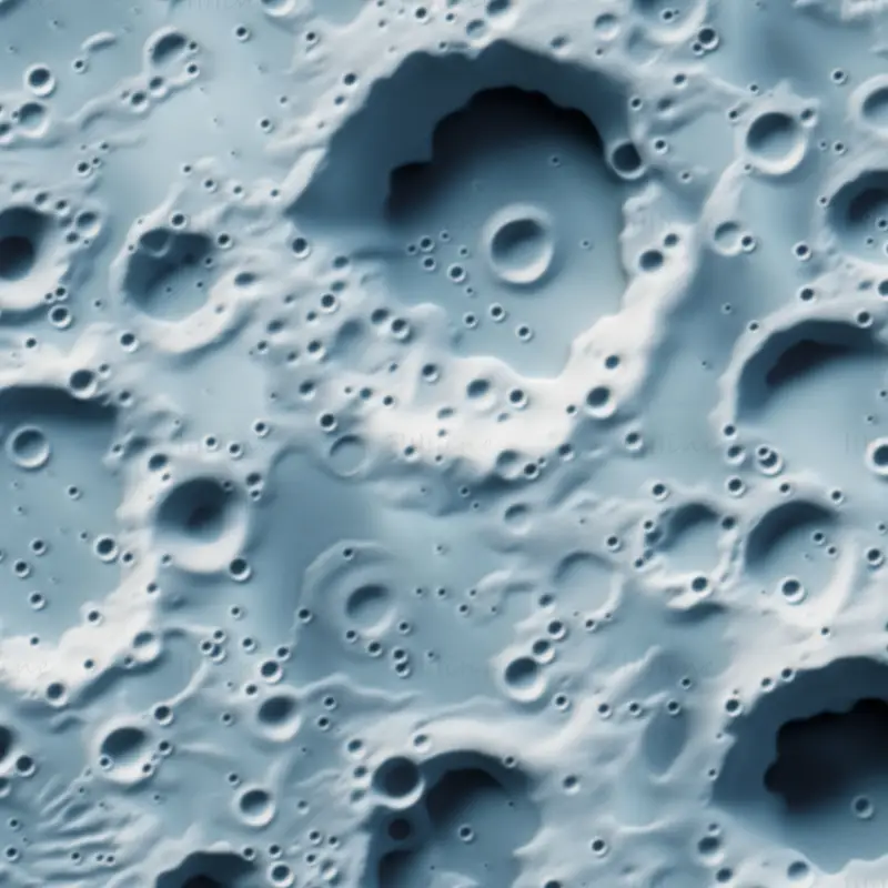 Moon Seamless Texture Material