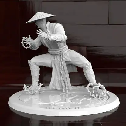 ملفات STL لنموذج طباعة ثلاثية الأبعاد للعبة Mortal Kombat Raiden (إله الرعد)