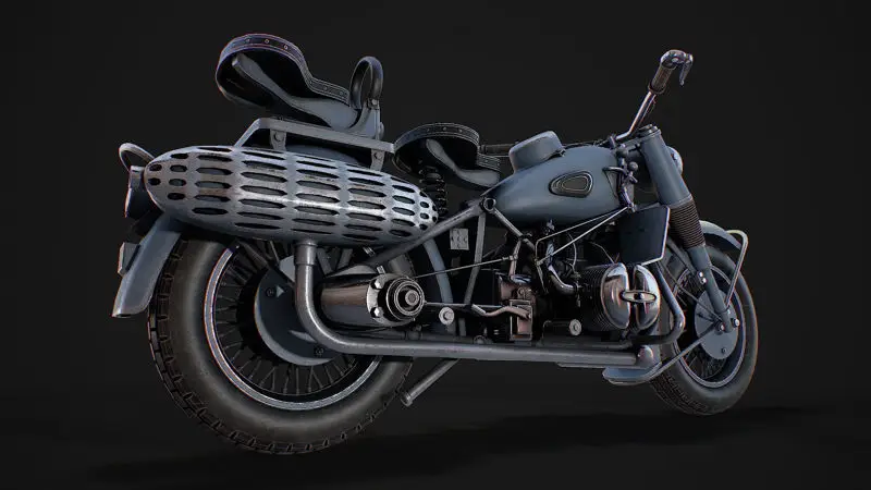 Motorcycle 3d model