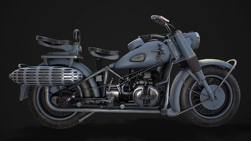 Motorcycle 3d model