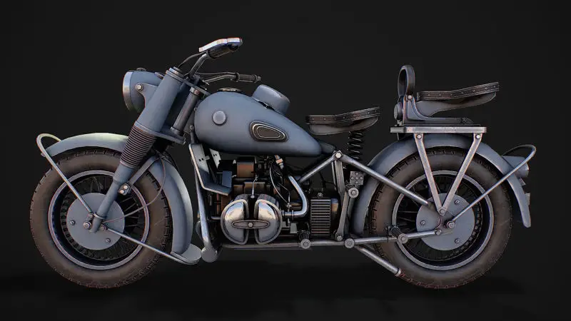 Motorcycle 3d model