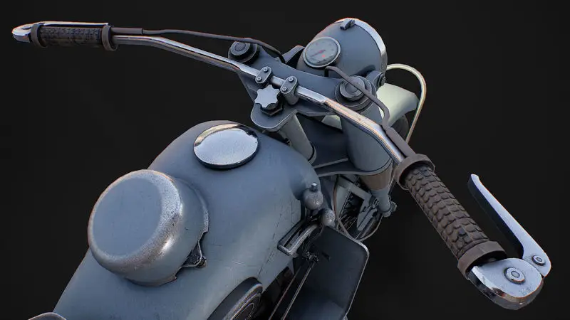 Motorcycle 3d model