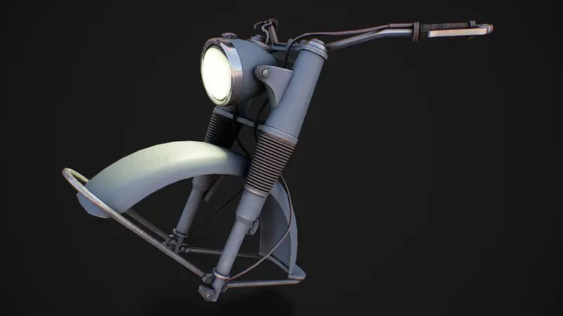 Motorcycle 3d model