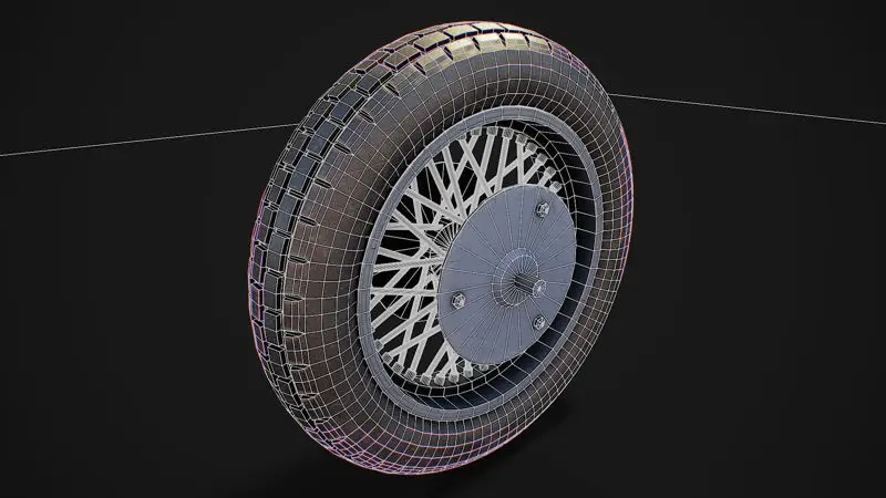 Motorsykkel 3d-modell