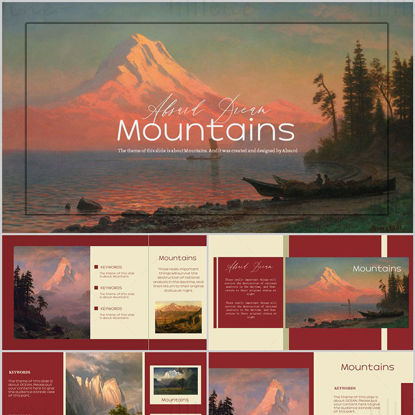Mountains PowerPoint Template