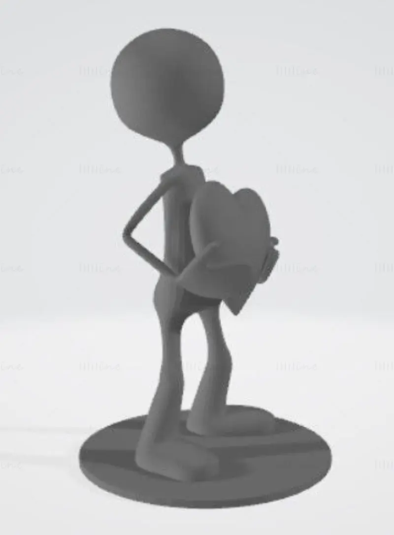 Mr Sub Collection (Little man) 3D Printing Model STL