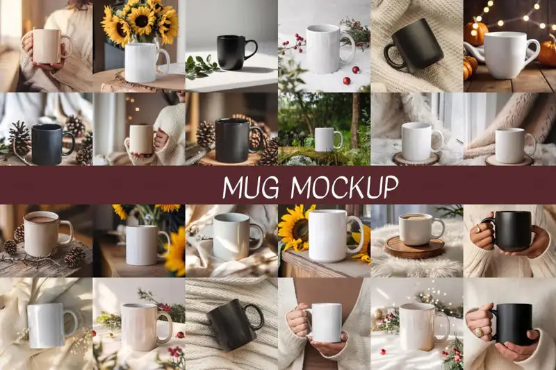 Tassen-Mockup-Paket