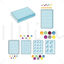 Multi-well plates vector
