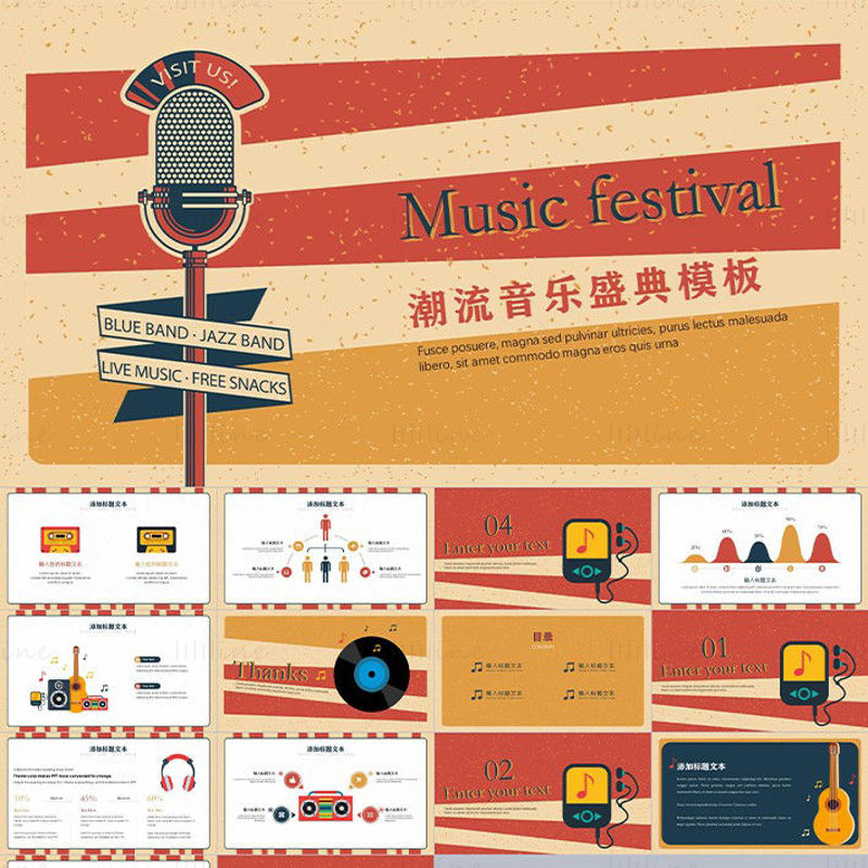 Music Festival PowerPoint Template