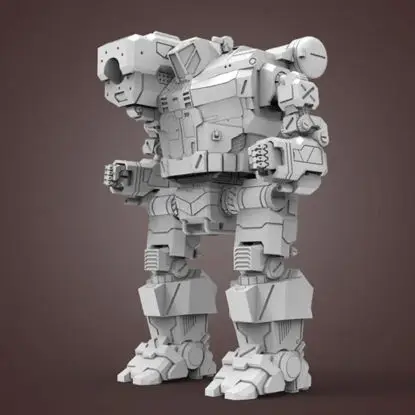 MWO ハンチバック 3D プリントモデル STL ファイル