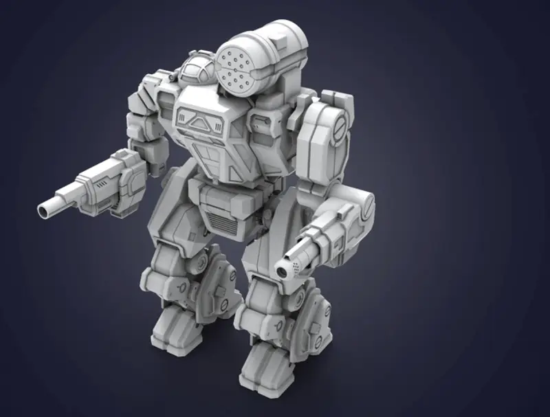 MWO ソーサモナー 3Dプリントモデル STL ファイル