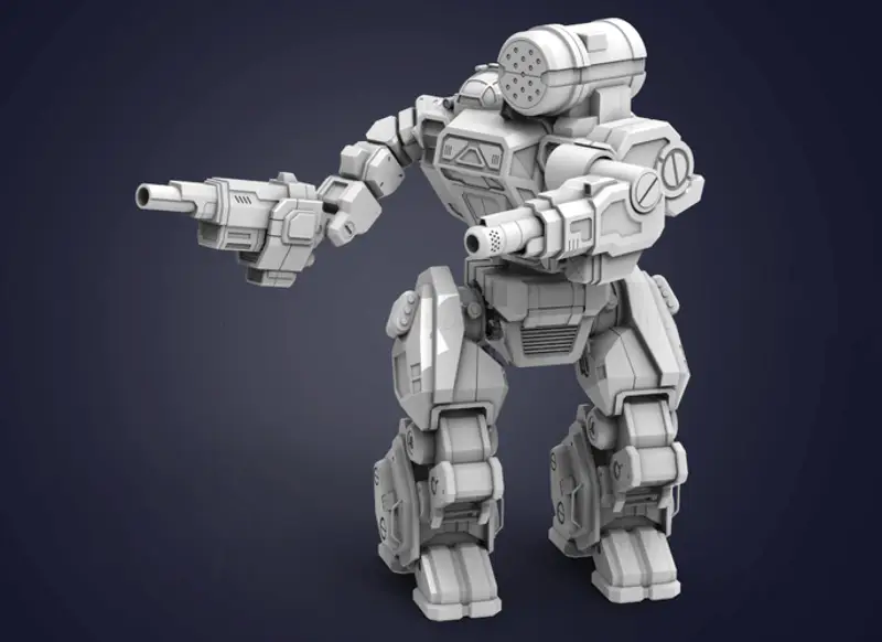 MWO ソーサモナー 3Dプリントモデル STL ファイル