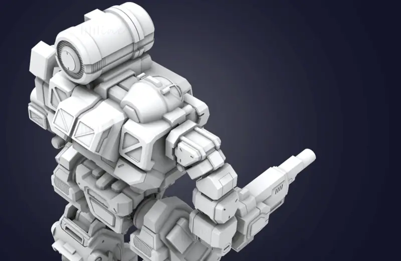 MWO ソーサモナー 3Dプリントモデル STL ファイル