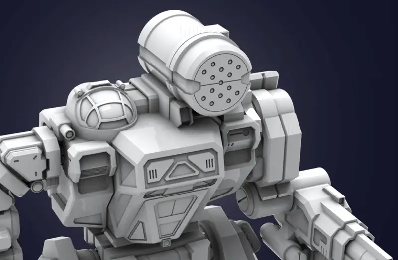 MWO ソーサモナー 3Dプリントモデル STL ファイル