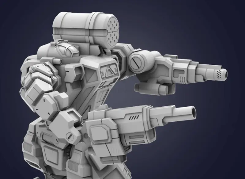 MWO ソーサモナー 3Dプリントモデル STL ファイル