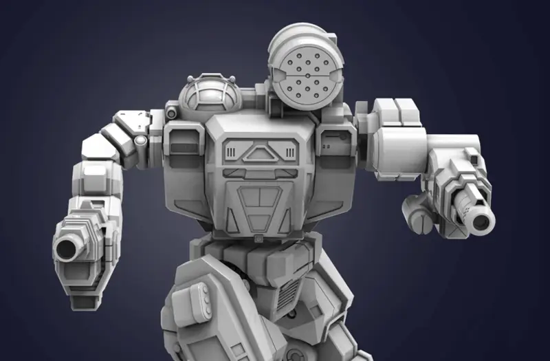 MWO ソーサモナー 3Dプリントモデル STL ファイル