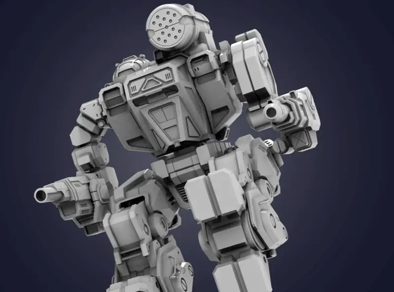MWO ソーサモナー 3Dプリントモデル STL ファイル
