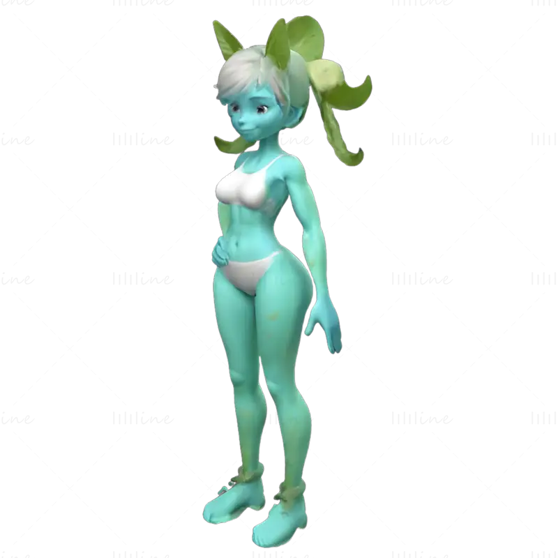 Mystical Beings Character 3D Print Model Set