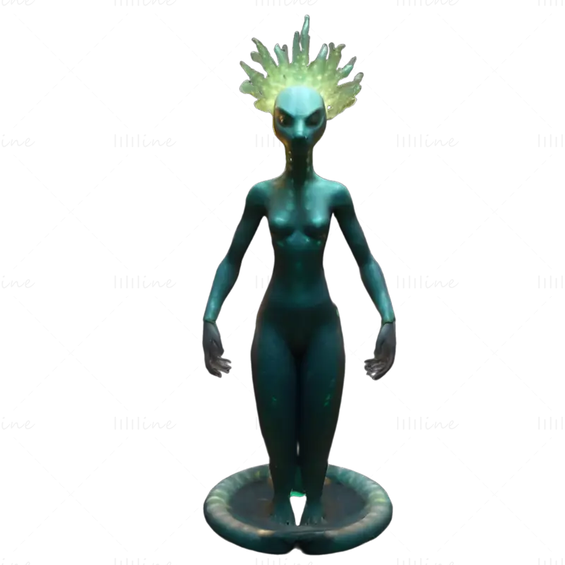 Mystical Beings Character 3D Print Model Set