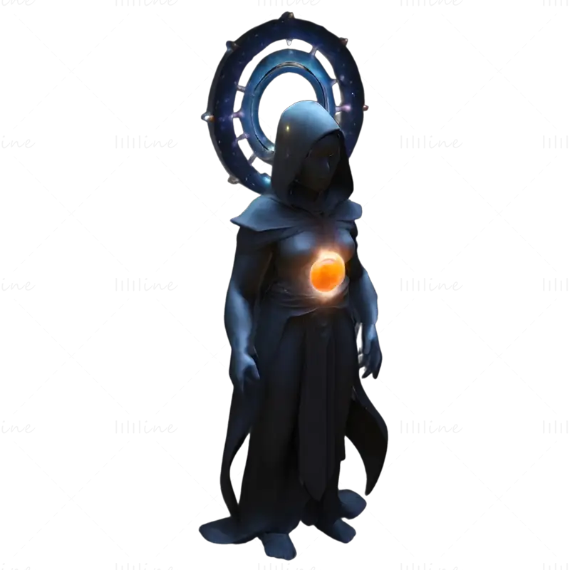 Mystical Beings Character 3D Print Model Set