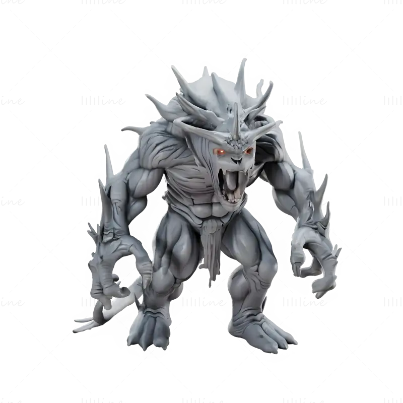 Mythisch Monster Guardians 3D-printmodel