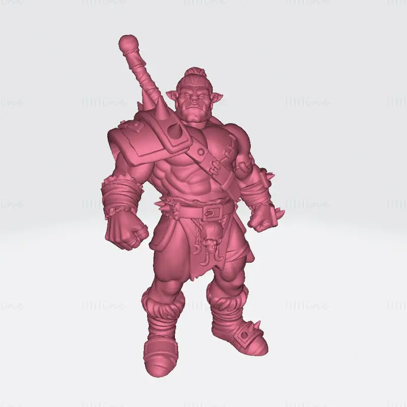 Nadhug miniaturen 3D-printmodel STL