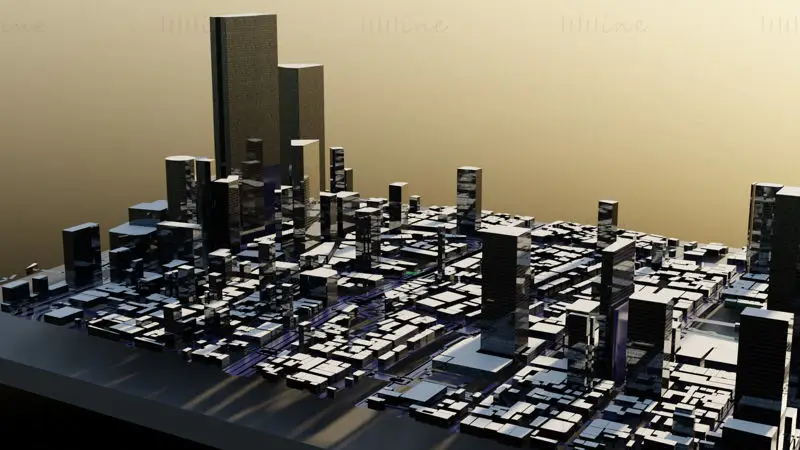 Nagoya Japan 3D Model