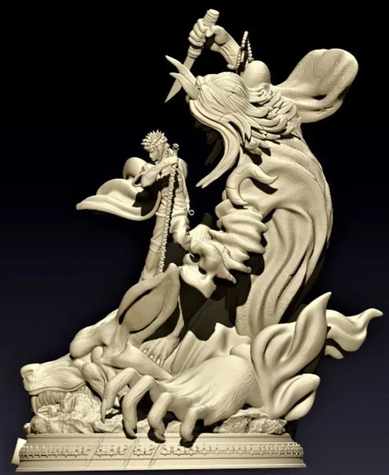 波风水门 - 火影忍者 3D 打印模型 STL