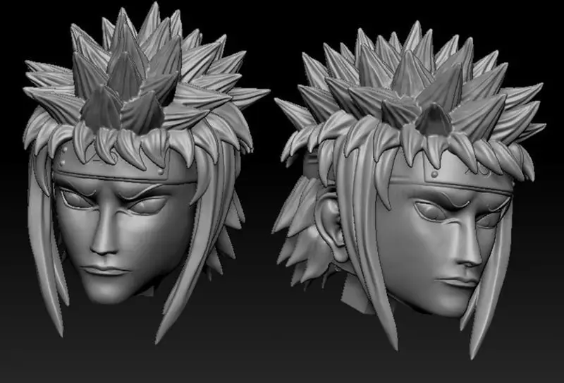 Namikaze Minato - Naruto 3D-printmodel STL