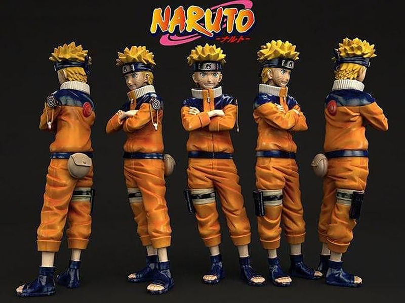 Naruto 3D-Modell bereit zum Drucken STL