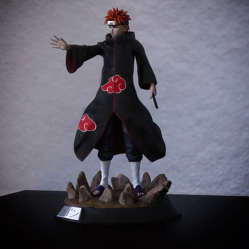 Naruto Pain Impressão 3D Modelo STL OBJ