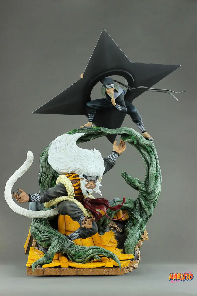 Naruto Sandaime Hokage - The Last Fight Print 3D Model STL