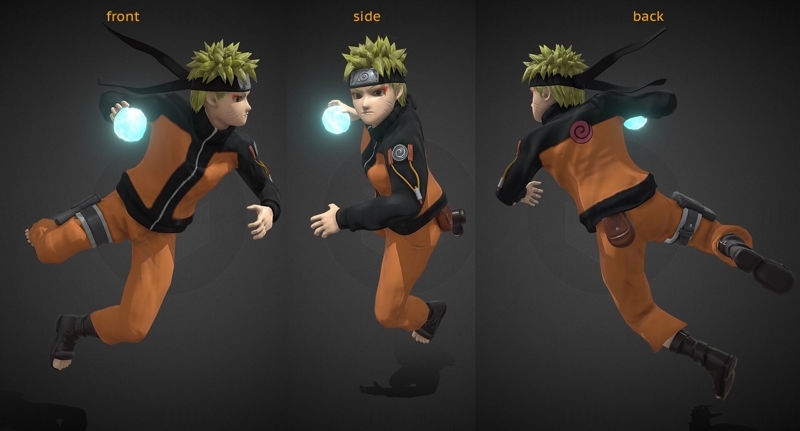 Naruto Uzumaki Modelo 3D Listo para Imprimir STL