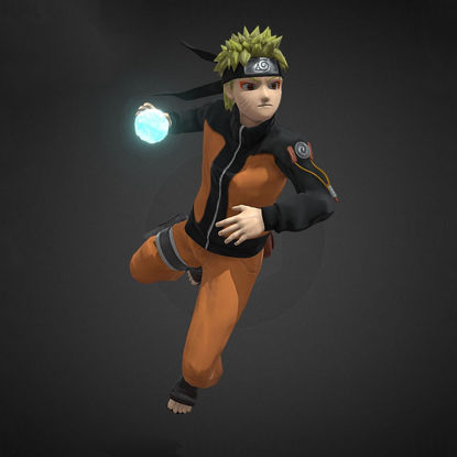 Naruto Uzumaki 3D-Modell bereit zum Drucken STL