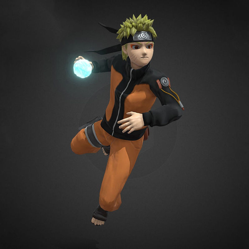 Naruto Uzumaki 3D Model Ready to Print STL