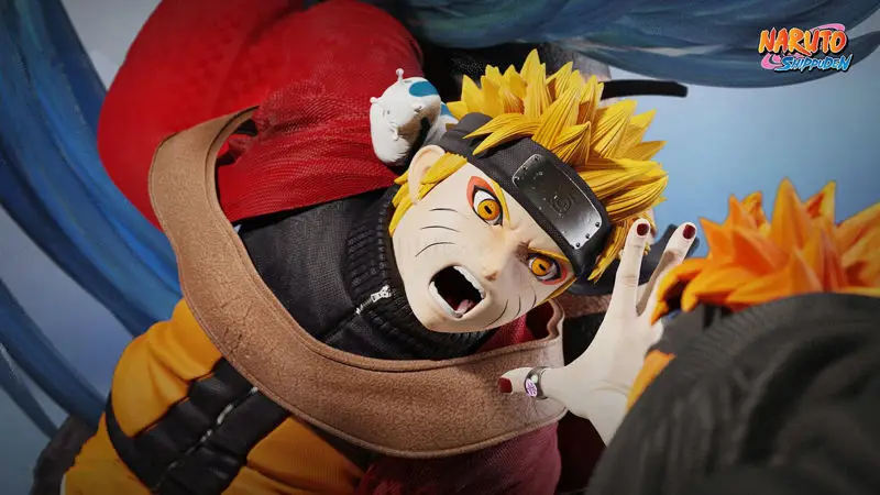 Naruto vs Pain 3D-printmodel STL