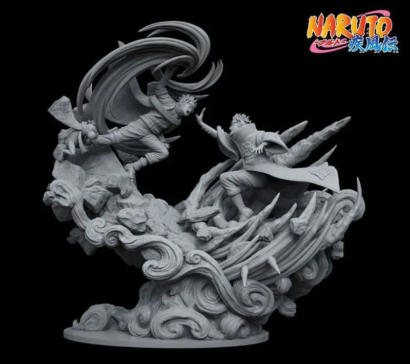 Naruto vs Pain 3D Printing Model STL