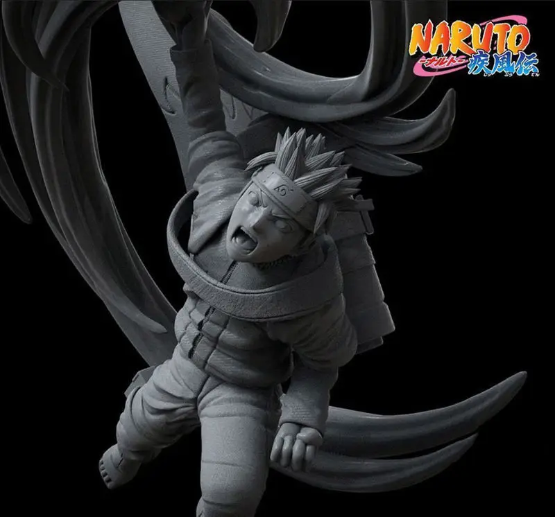 Naruto vs Pain 3D Baskı Modeli STL