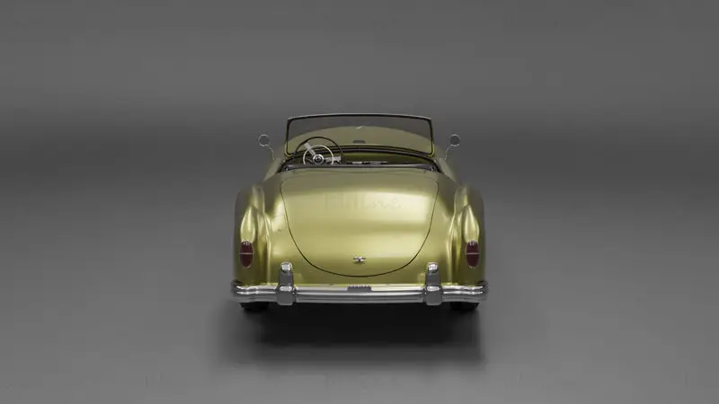 Nash-Healey Roadster 1952 3D model