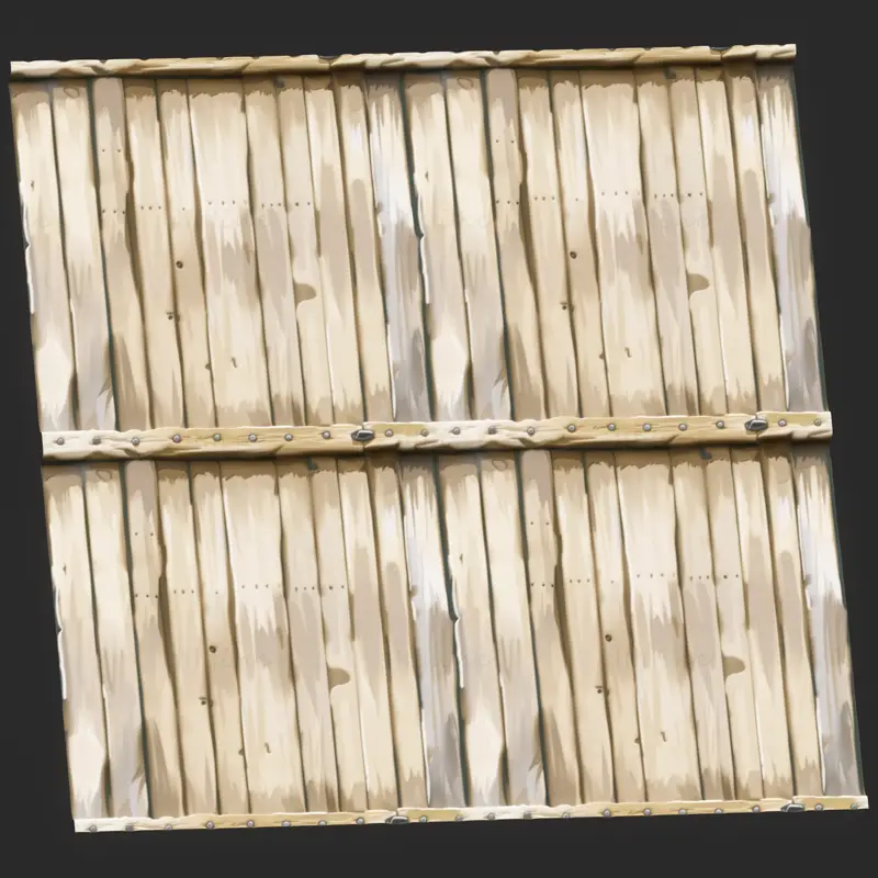 Nature Wood Fence Seamless Texture