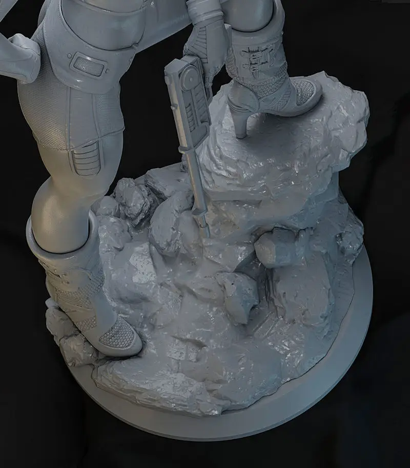 Model 3D tiskanja meglice STL