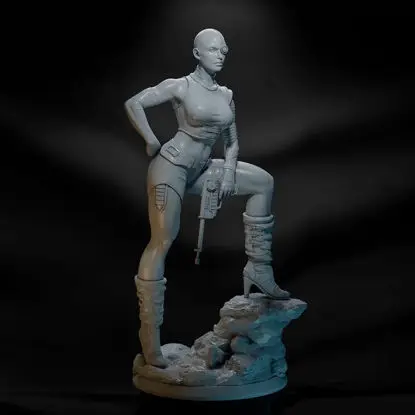 Nebula 3D nyomtatási modell STL
