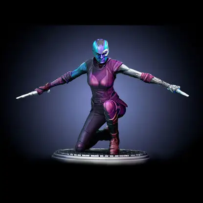 Nebula - Guardians of the Galaxy 3D Printing Model STL