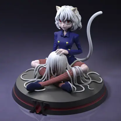 Neferpitou - Modelo de impresión 3D STL de Hunter x Hunter