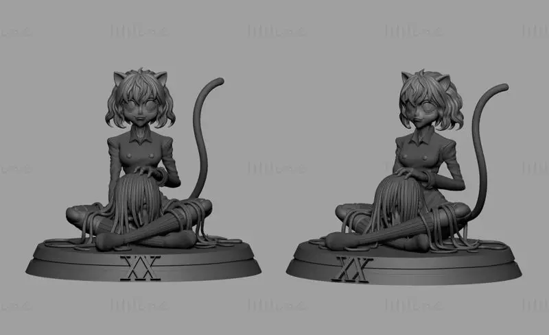 Neferpitou - Hunter x Hunter 3D-Druckmodell STL